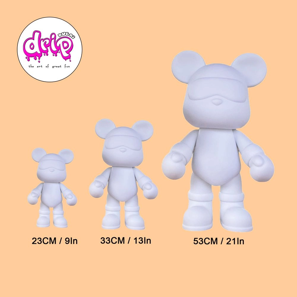 Mega Pouring Paint Bear Figure - XXL 53cm