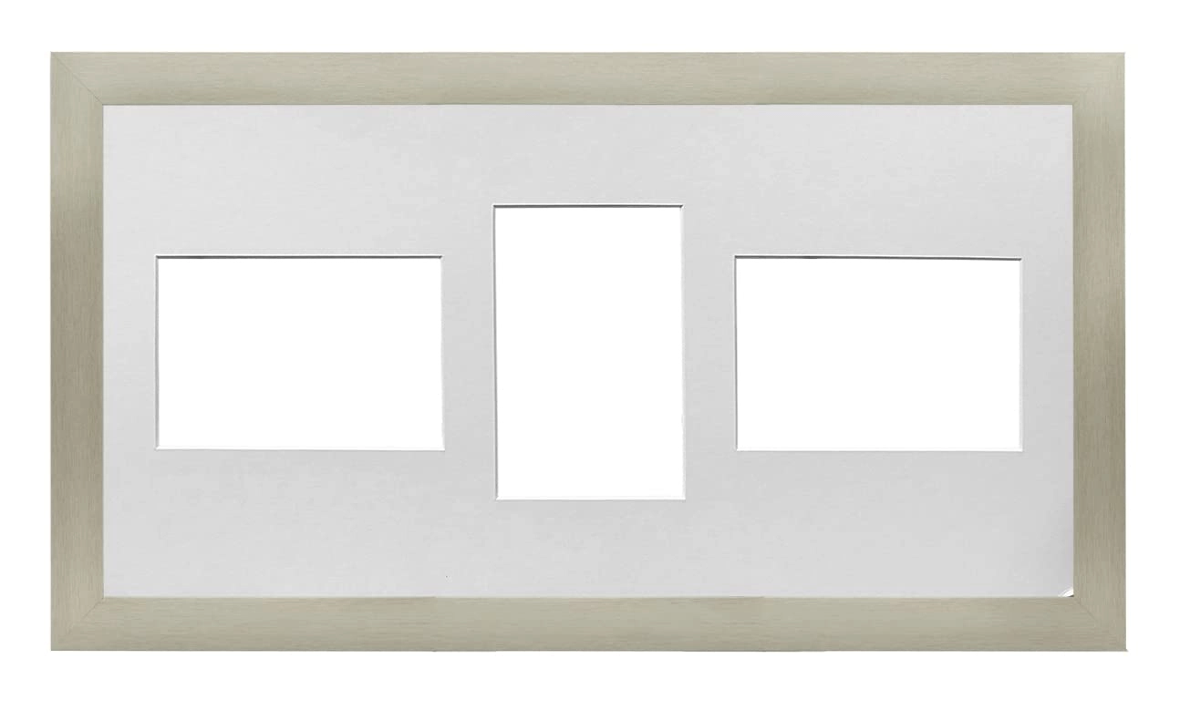 memory box Multi Aperture Picture Frame - 20x10 for 6x4(x3) (3x)