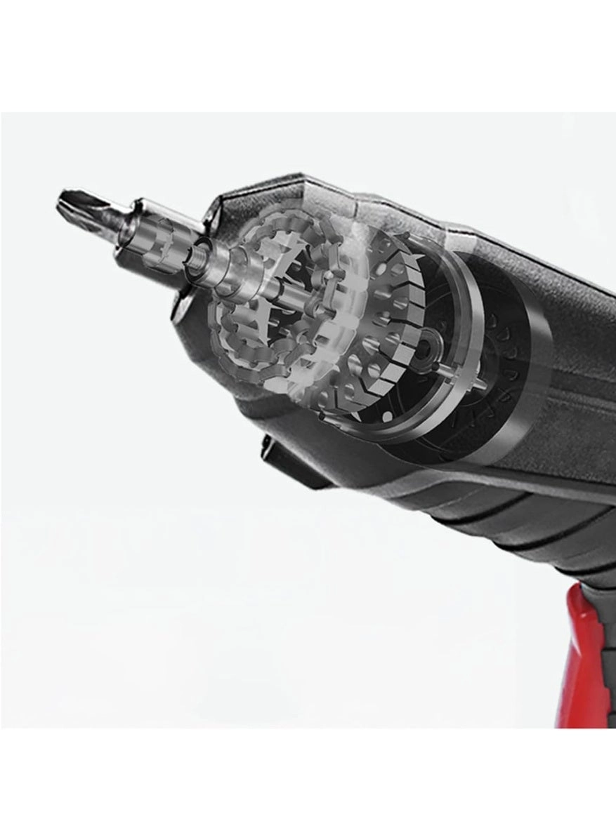 Cordless Electric Screwdriver Set - 1300mAh