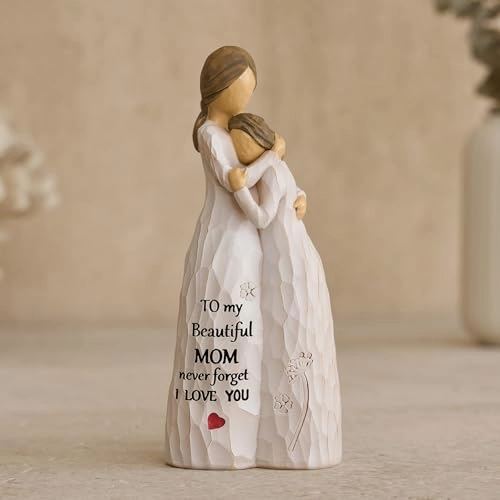 Mother Daughter Figurine - Resin