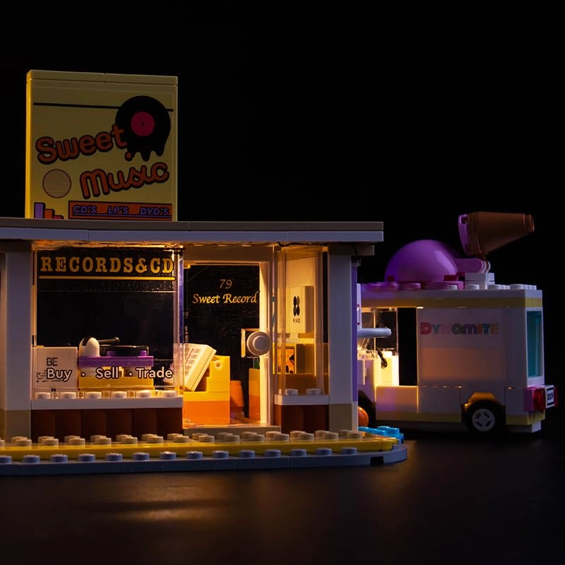 Light Kit Compatible with Lego 21339 - Battery Powered