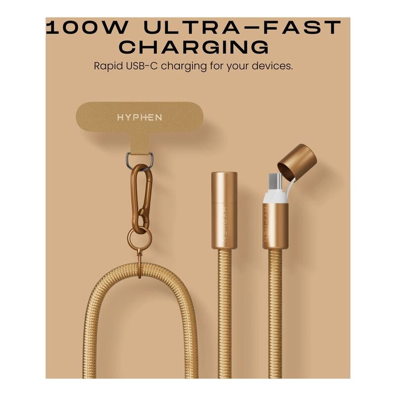 Charge Cable 100W USB-C to USB-C 1.6m Braided