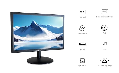 Small PC Monitor - 1366x768 15.6 Inches
