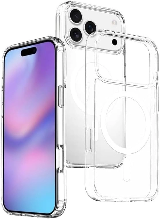 Muzz International Ultra-Hybrid Back Case Cover with MagSafe for Iphone 17 Pro Max