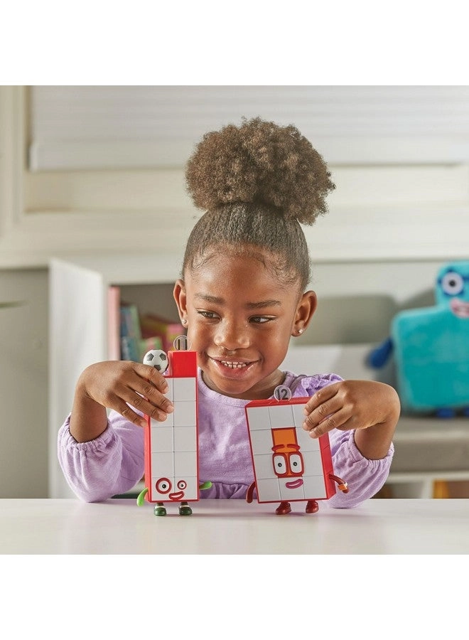 Numberblocks Friends Eleven and Twelve Figures - 3-5