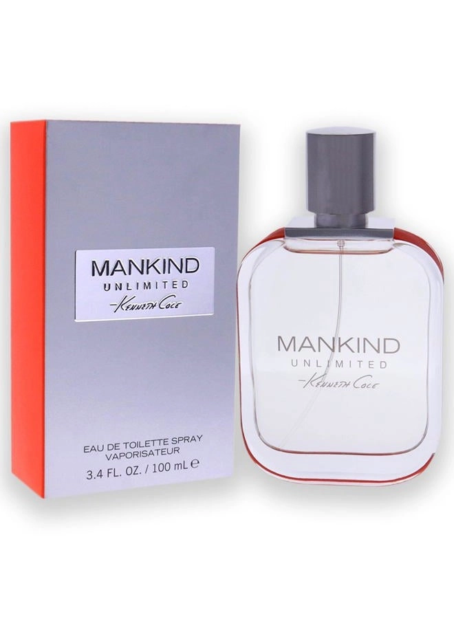 Mankind Unlimited Eau de Toilette 3.4 Fl Oz