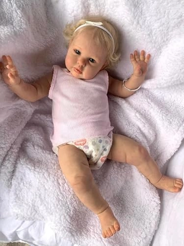 Ellie Reborn Baby Doll - 24 inches Silicone vinyl Ages 3+