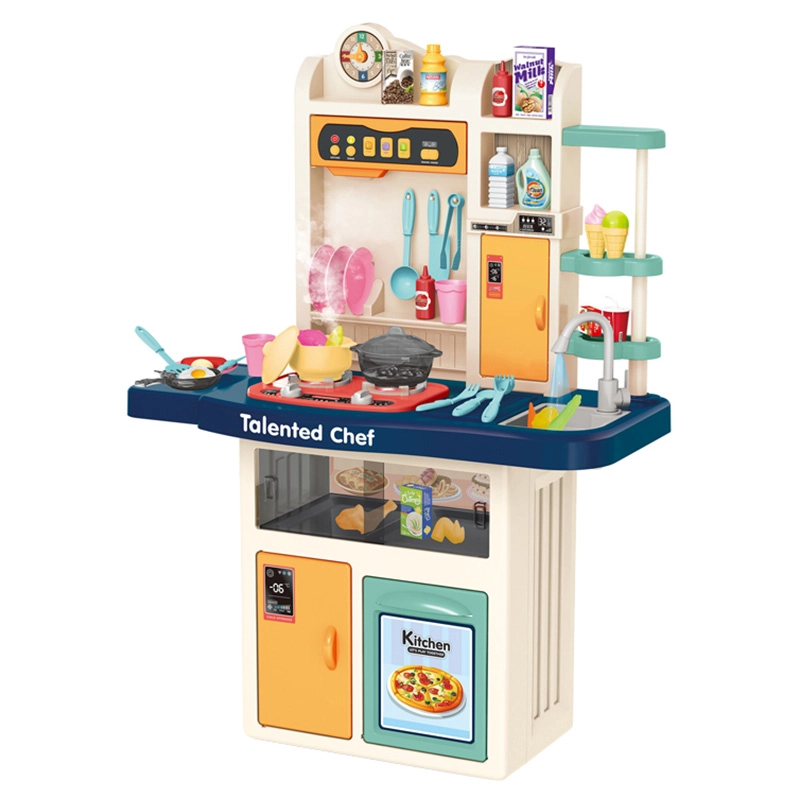 Little Angel Kids Kitchen Play Set - Light & Sound Pretend Play (GF-922-106)