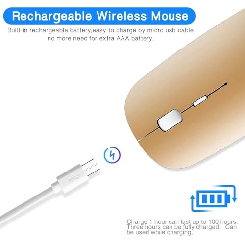 Wireless Bluetooth Gaming Mouse - USB