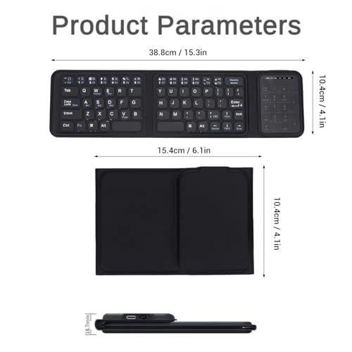 Foldable Keyboard - for Laptop Tablet