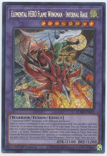 Elemental Hero Flame Wingman BLMR-EN012