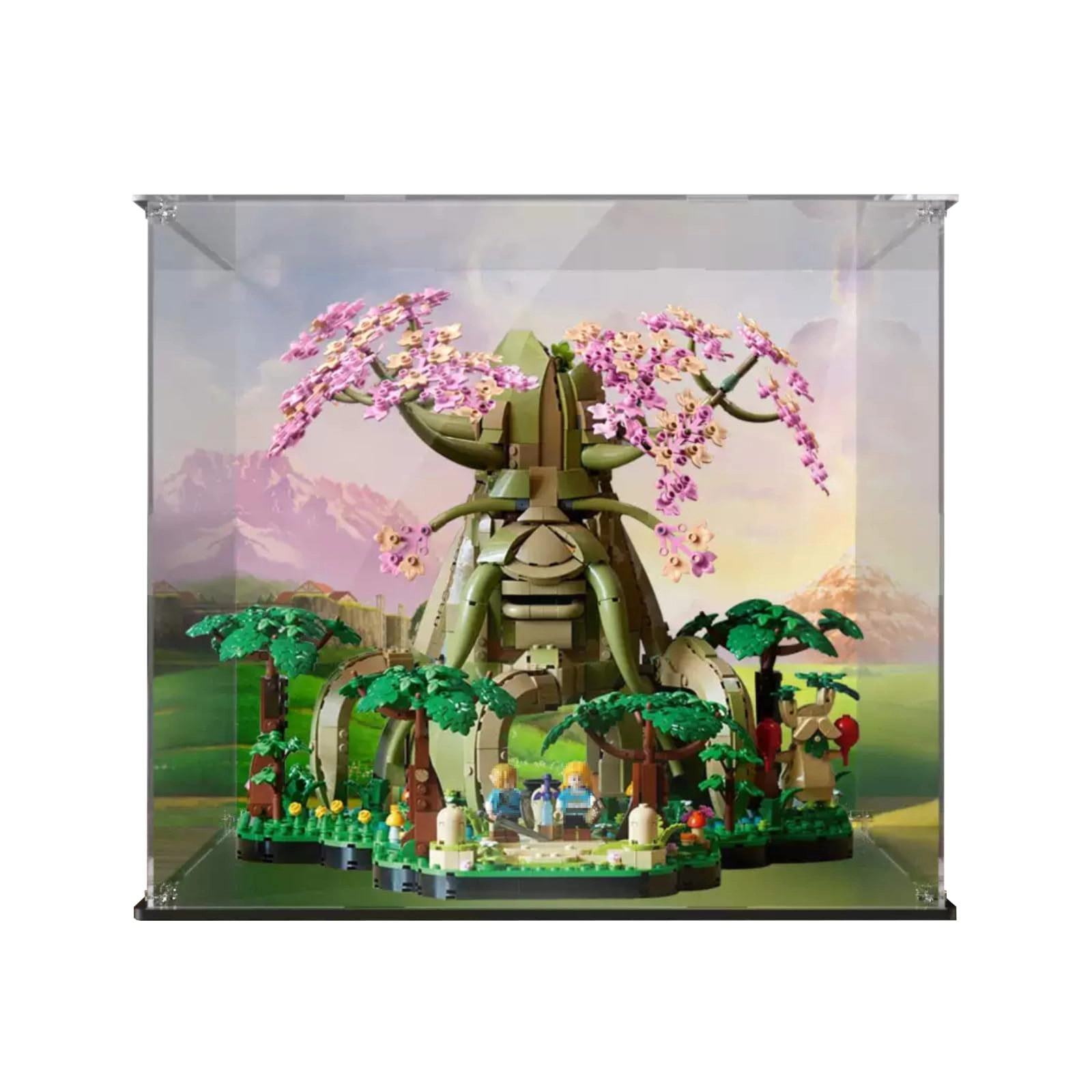 SUNHON Figures Display Box - Acrylic 39x42x35cm