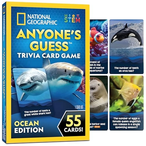 Ocean Animal Trivia Game - 6 years and up