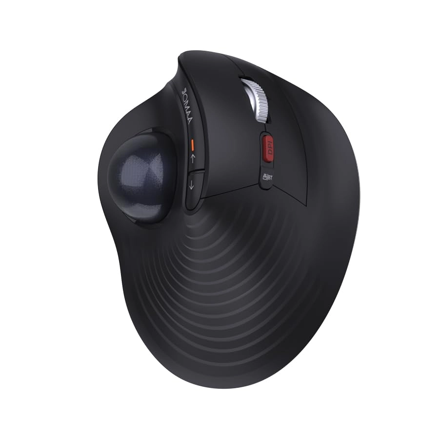 Ergonomic Trackball Mouse - Wireless