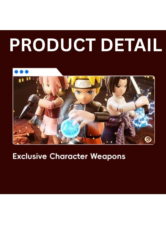 Naruto Uzumaki - Naruto Shippuden Ultimate Bond Building Figure - 9+ PCS ABS Plastic (71047)