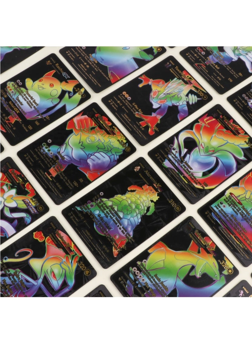 Assorted Cards Deck Box Set - Silver 55pcs