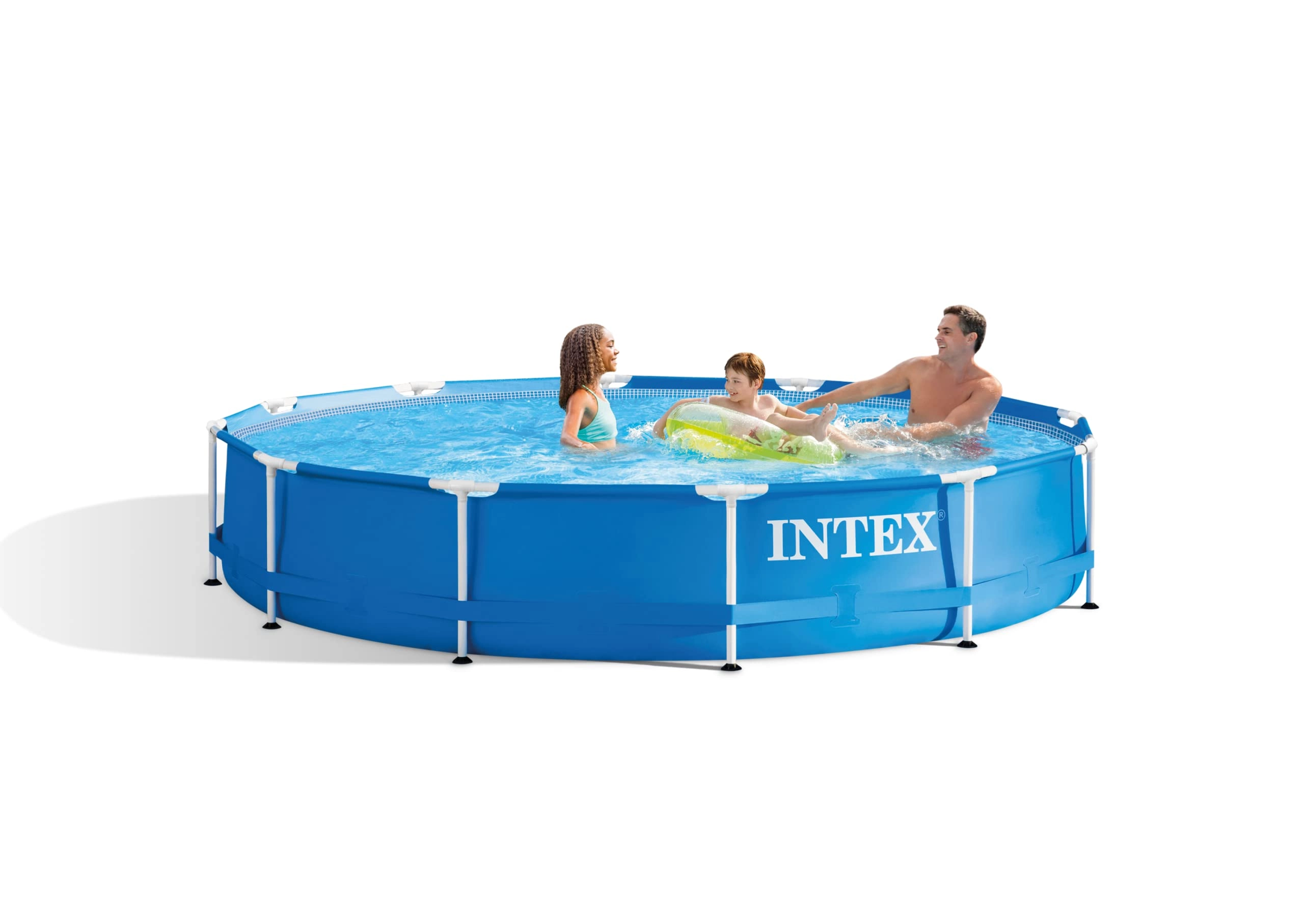 Metal Frame 12 ft x 30 in Above Ground Pool - 1718 Gallons