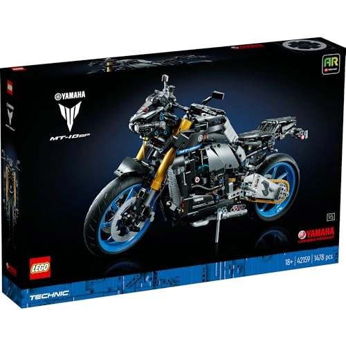 Technic Yamaha MT-10 SP (42159) - 4-cylinder engine functional steering