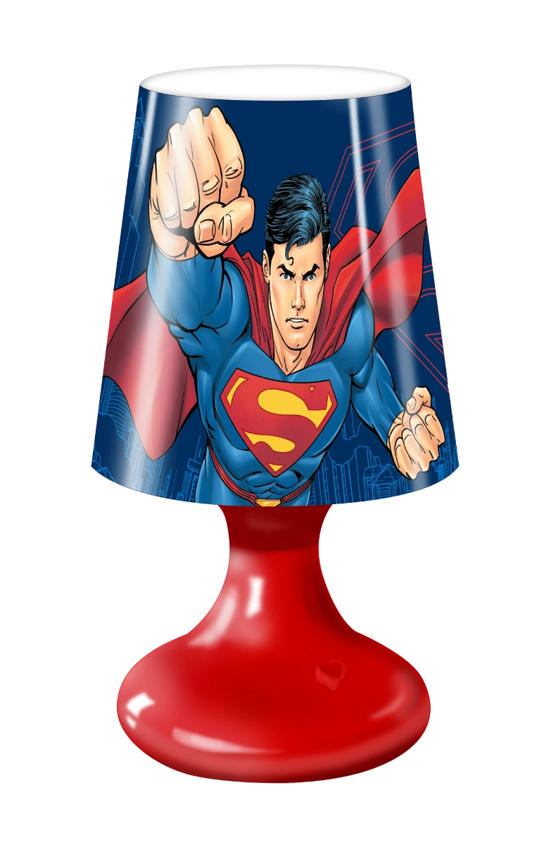 Warner Bros Superman LED Color Changing Lamp - Multi Colour