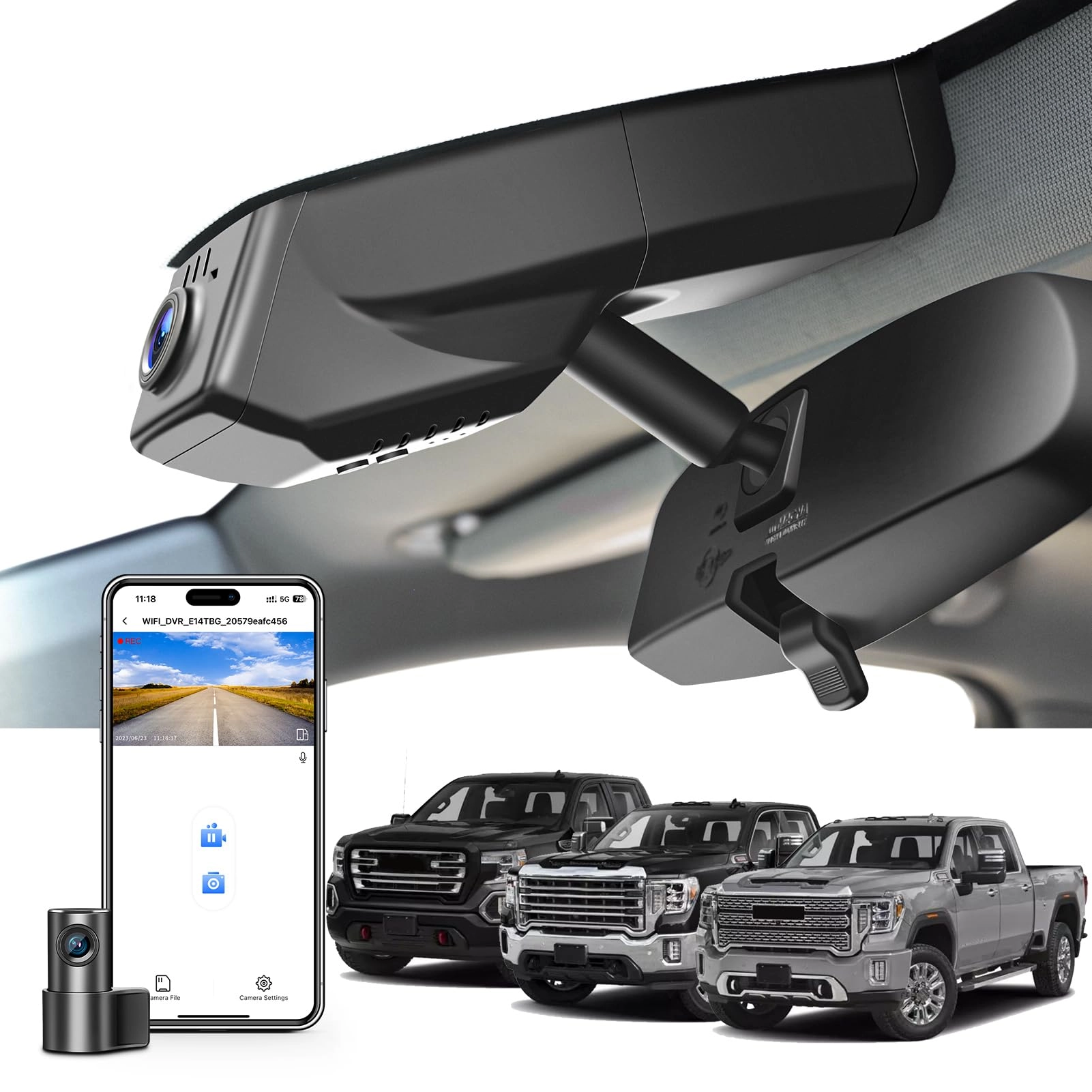 mangoal Model B 3840 X 1080 pixels for GMC Sierra 1500 2019-2021, 1500 Limited(LTD) 2022 and HD 2020-2023