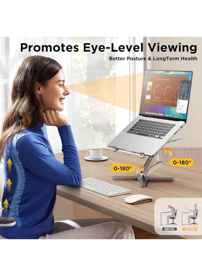 360° Rotating Laptop Stand - up to 16”