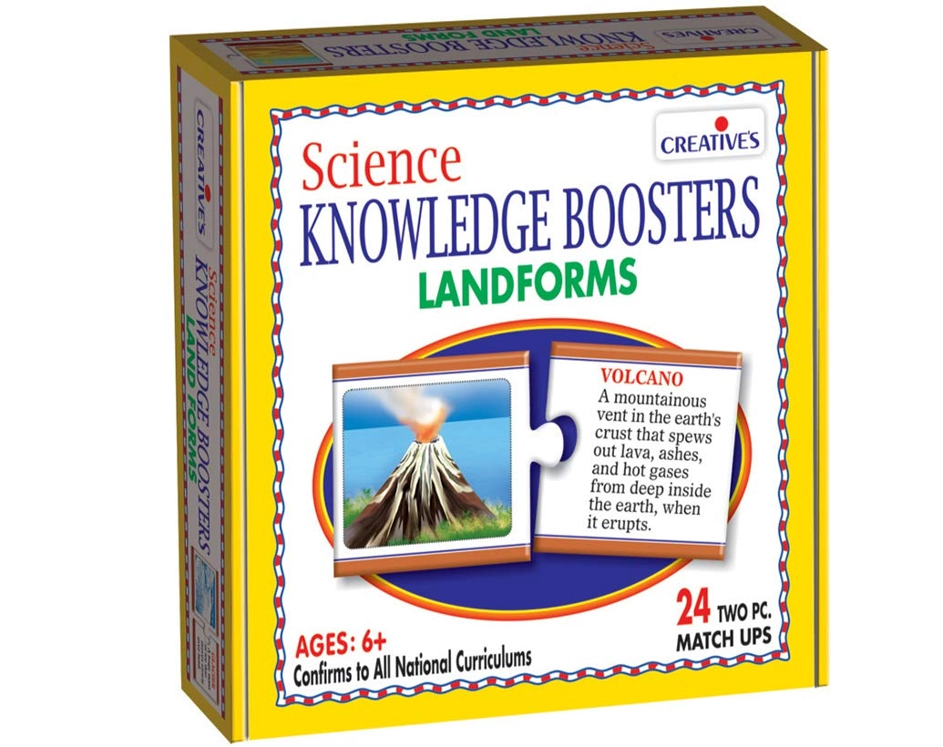 Creative's Science Knowledge Booster - Land Forms - 6 years+ 24 pieces
