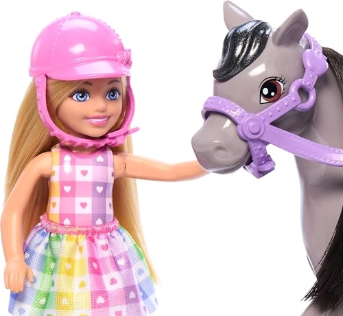 Chelsea Doll - Blonde + Pony - Pink Saddle