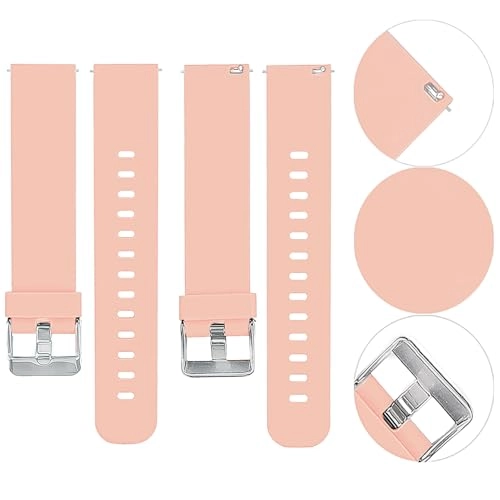 2 Pack 20mm Silicone Watch Band for Sekonda Motion