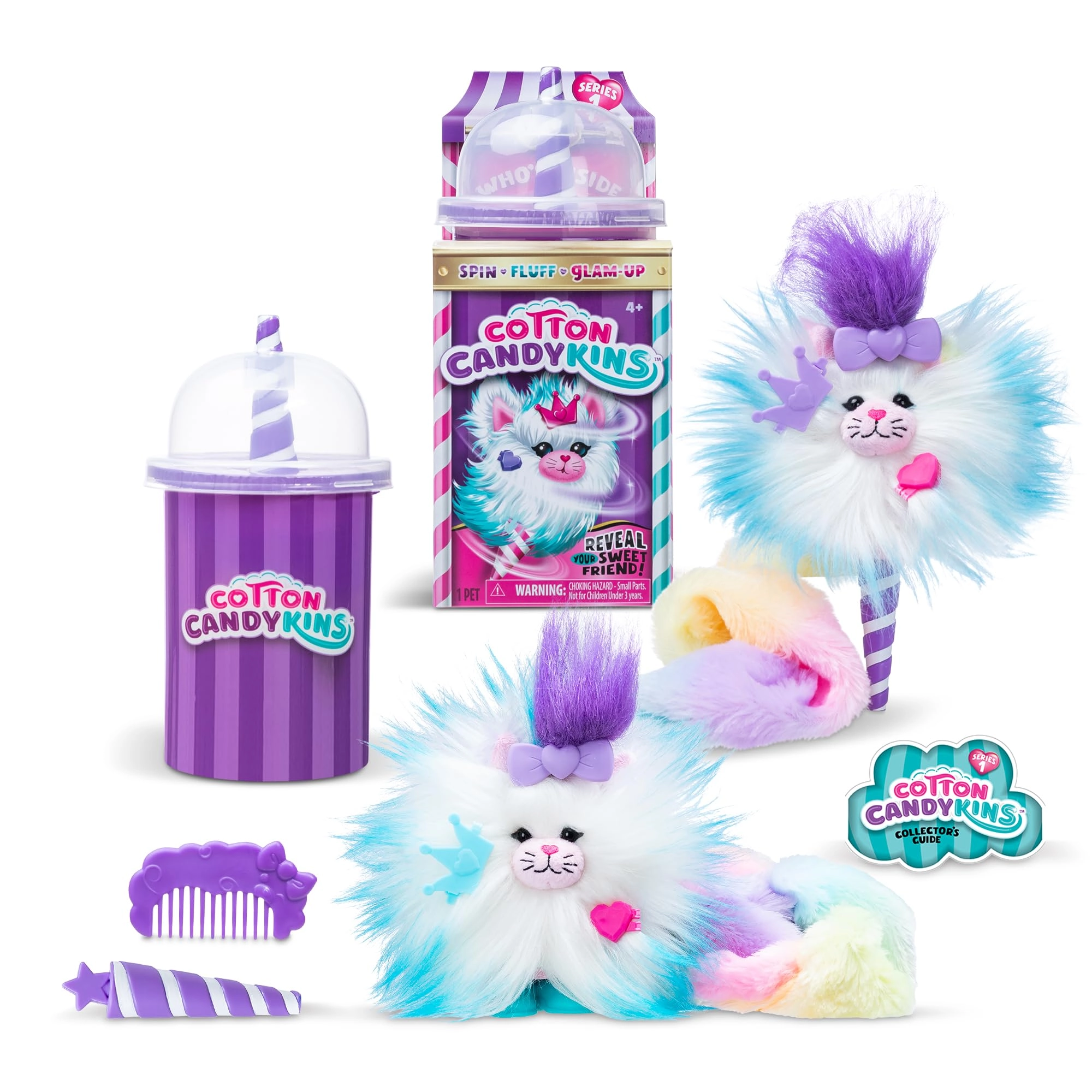 Basic Fun Cotton Candykins 27301 21.6 cm Plush