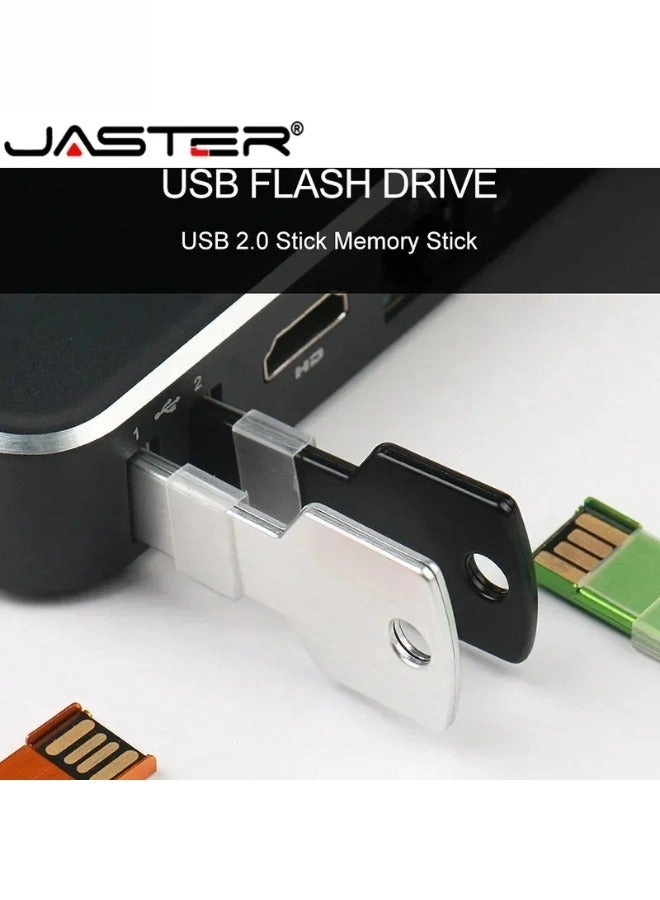 Metal Key Shape Flash Drive 64GB