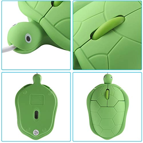 Cute Rabbit Shape Wired Mouse - USB