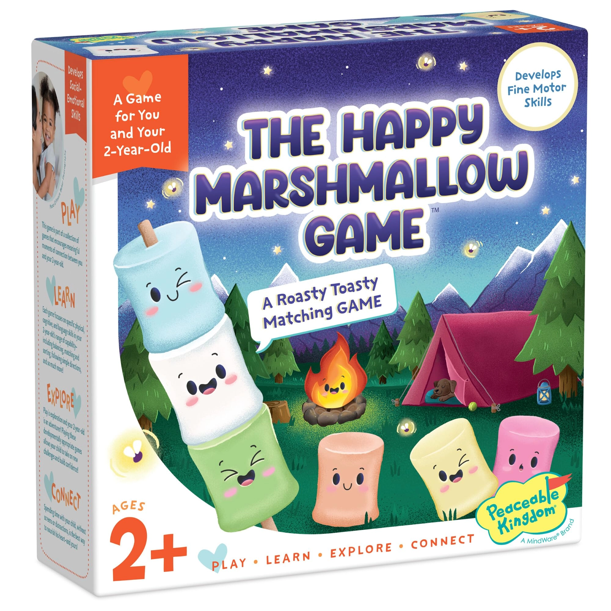 Peaceable Kingdom Happy Marshmallow - Kids Ages 2 and Up