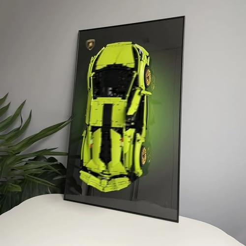 Display Wall Board (42115) - 80 x 50 cm aluminium alloy frame