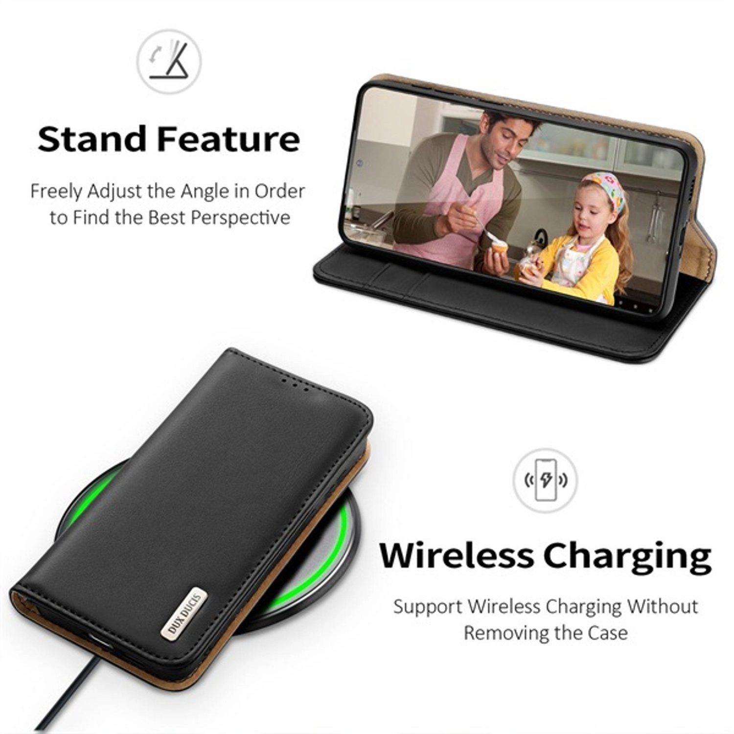 Hivo Series Wallet Case for Samsung Galaxy S23 - Leather