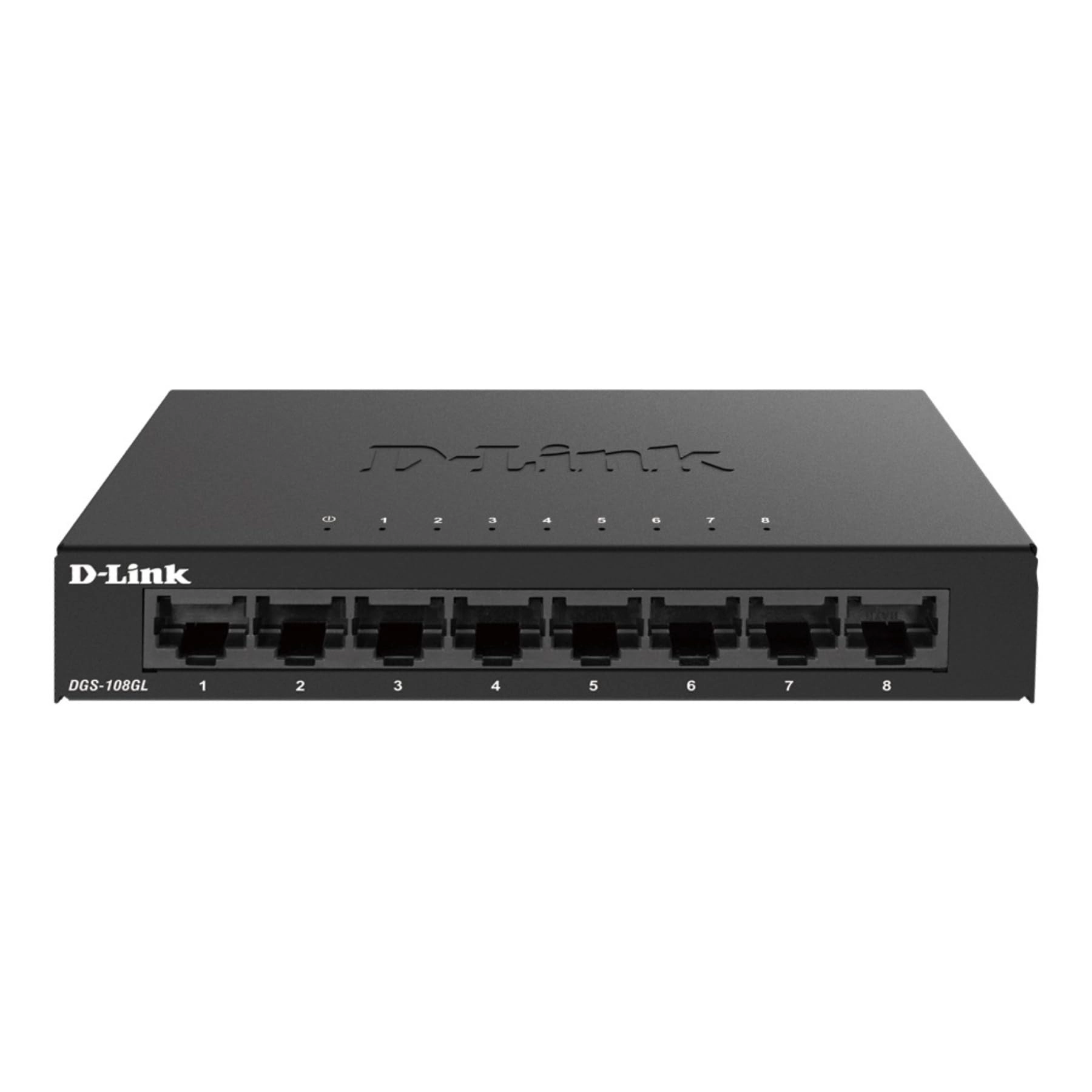 D-Link DGS-108GL-V2 8-ports