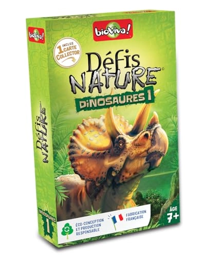 Challenges Nature Dinosaur 1 - Card Game (French)
