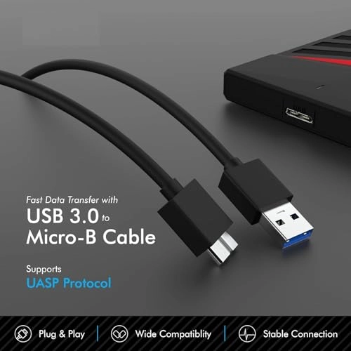EXTERNAL HARDDRIVE - 5400 RPM 1TB 2.5-inch HDD