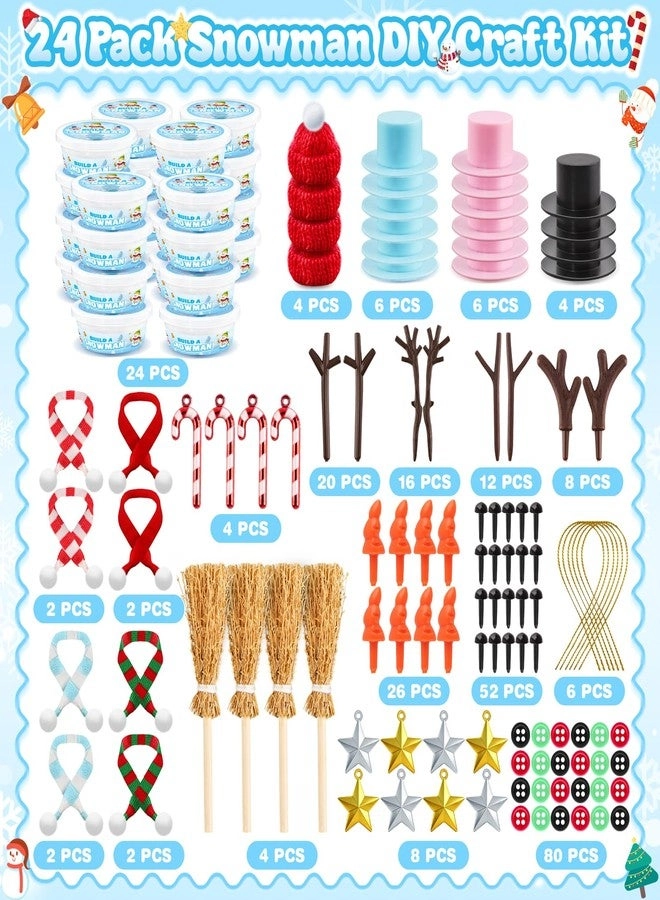 DIY Snowman Kit - 24 pcs