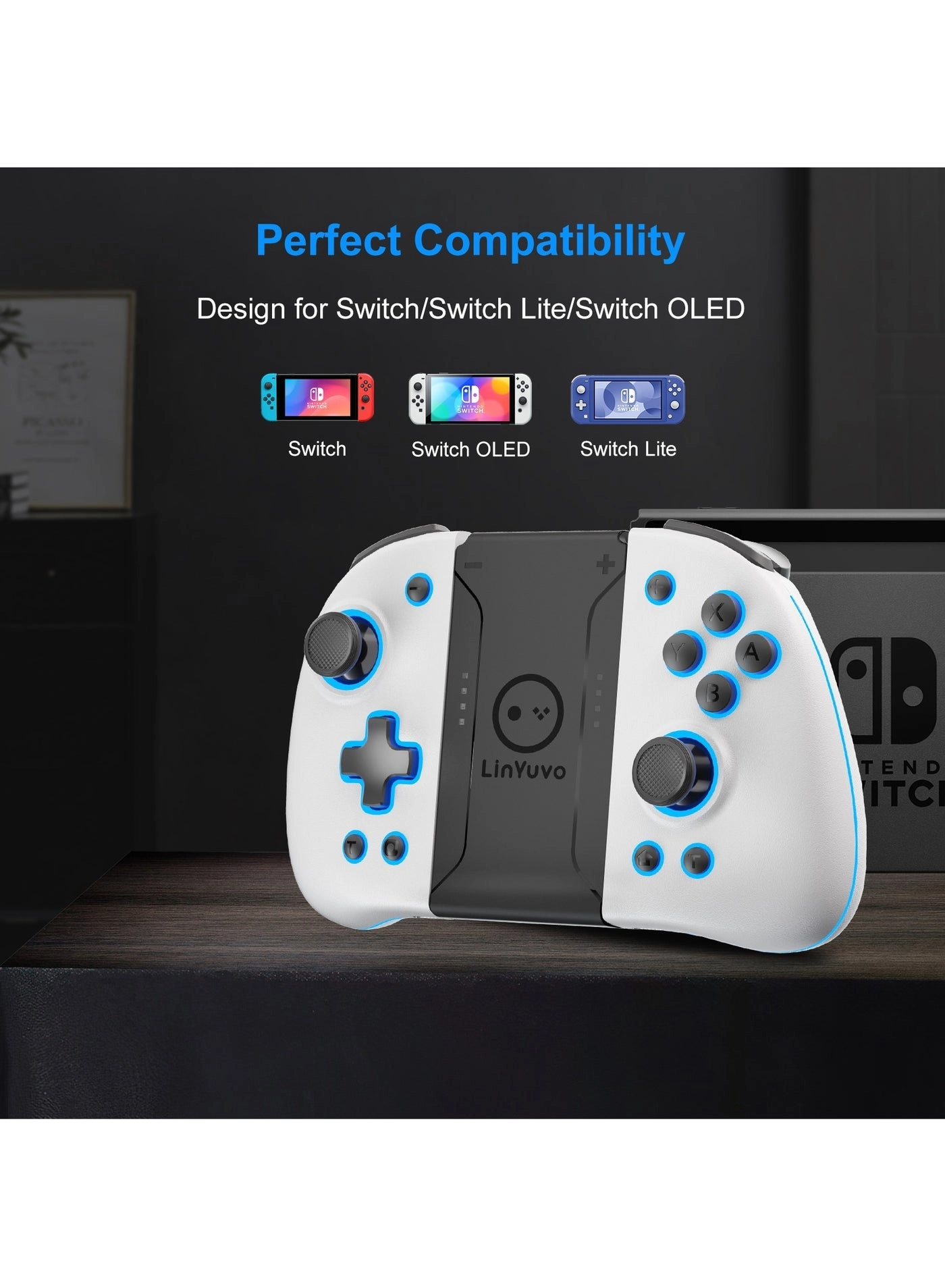 KS47 - White Nintendo Switch