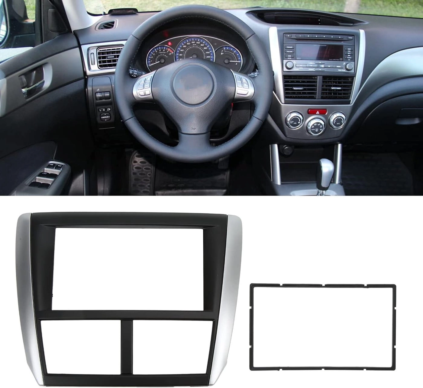 Car Dash audio Fascia - Subaru Forester Subaru Impreza 2009-2013 2007-2012