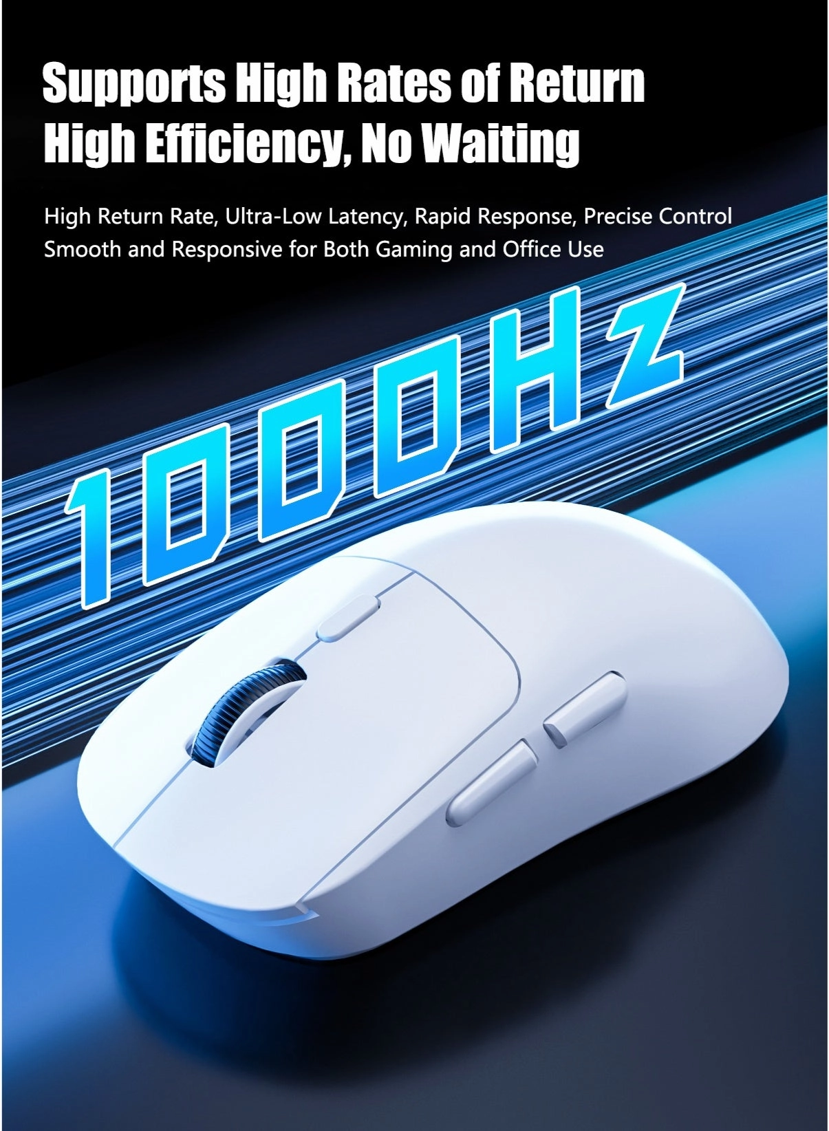 Superlight Gaming Mouse - Wireless