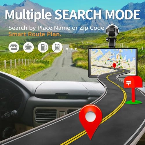GPS Navigator for Truck RV Pickup - 7 inch