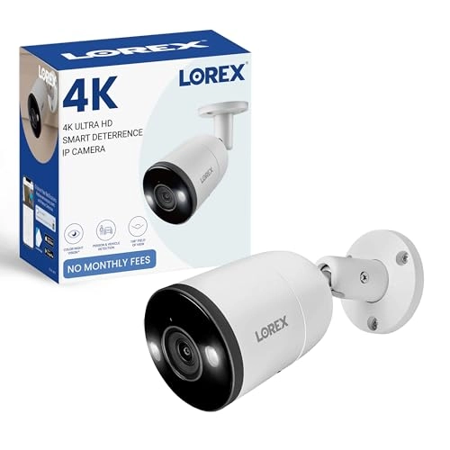Indoor/Outdoor IP Security Camera 4K