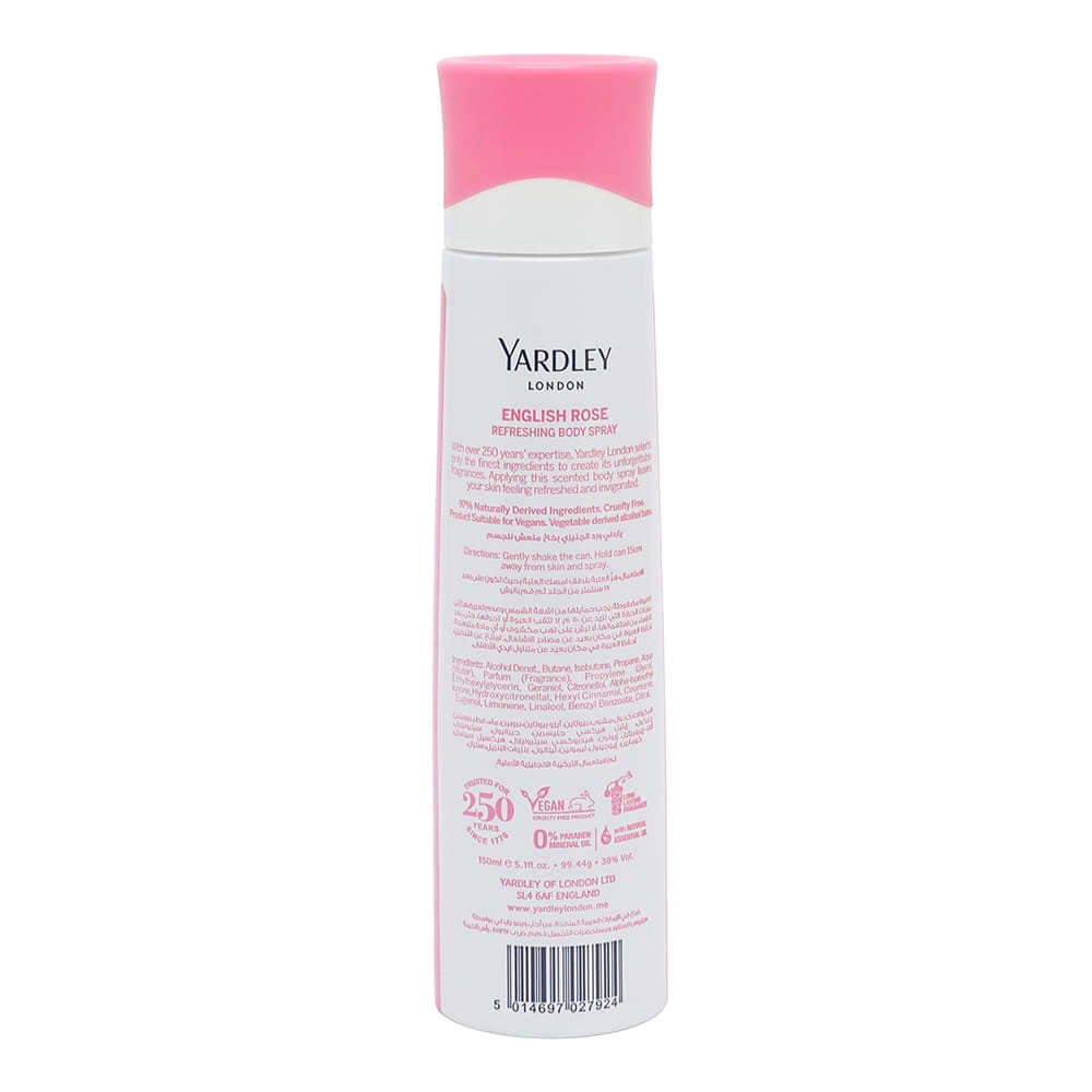 English Rose Body Spray - 150 ml