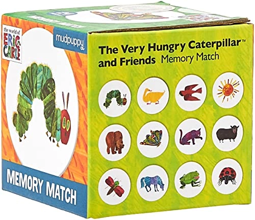 The World Of Eric Carle(TM) The Very Hungry Catepillar(TM) and Friends Mini Memory Match Game - 36 months - 8 years 24 pieces