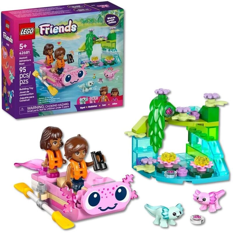 Friends Axolotl Adventure Boat (42681)