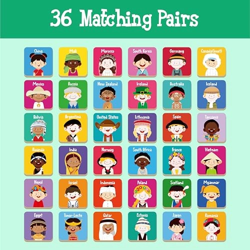 Memory Matching Game - 3+ 72 pieces