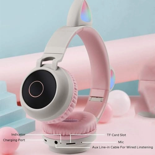 Cat Ears Bluetooth Wireless Headphone