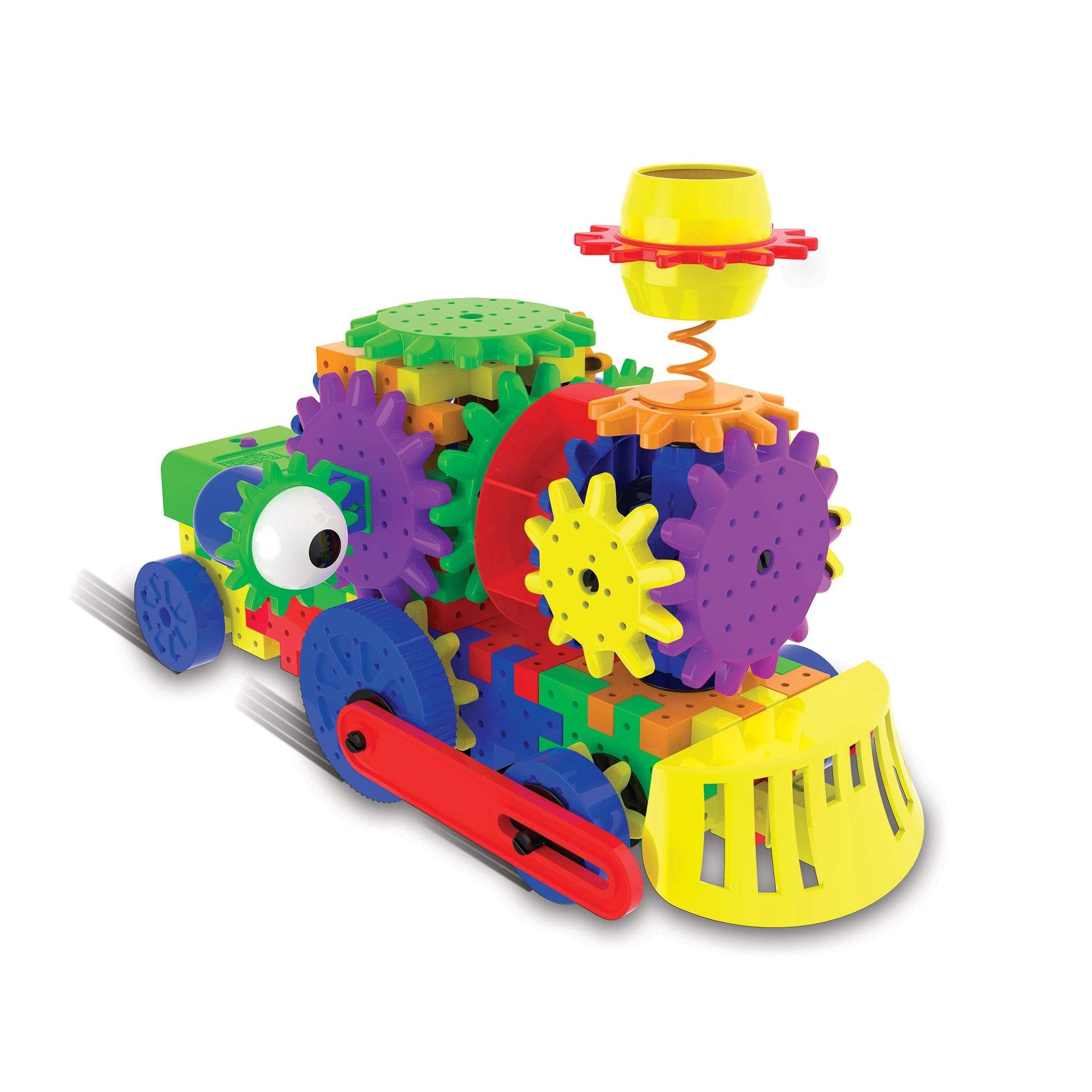 The Learning Journey Techno Gears STEM Construction Set Quirky Copter - 6 years+ 60 pieces