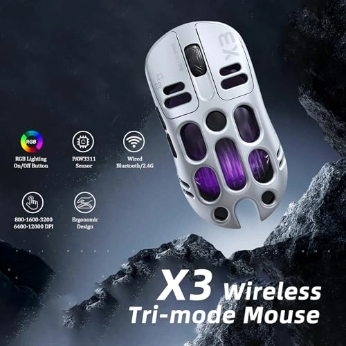 M235 Gaming Mouse - Tri-Mode
